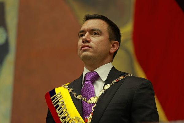 Daniel Noboa mantiene en suspenso la renovación de su gabinete ministerial