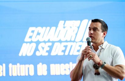 Daniel Noboa, presidente de Ecuador, defiende la repatriación de presos colombianos