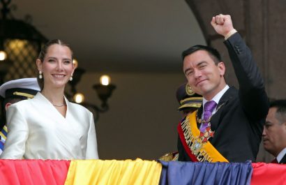 Daniel Noboa se posiciona como el presidente con mayor aceptación en Sudamérica, según la Consultora CB. (Presidencia de Ecuador).