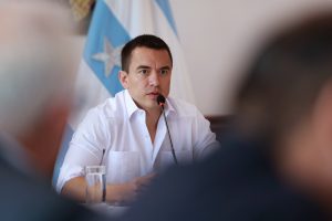 Daniel Noboa traslada la Comandancia de la Policía a Guayaquil para combatir el crimen organizado