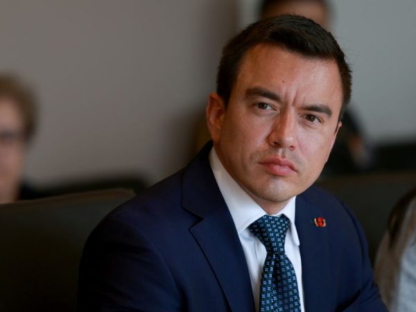 Daniel Noboa viajará a Europa y estará presente en la inauguración del pontificado de León XIV en el Vaticano, irá con la canciller. (Presidencia de Ecuador).