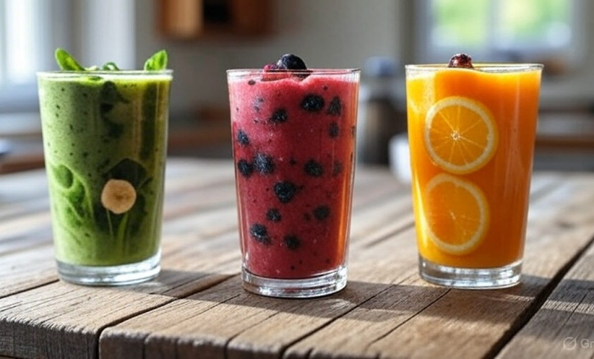 Descubre tres batidos detox para empezar la semana con energía y salud