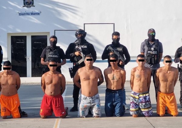 Policía captura a miembros de peligrosa banda criminal.