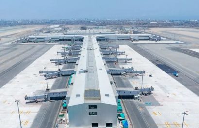 Dina Boluarte, presidenta de Perú, inauguró el nuevo Aeropuerto Internacional Jorge Chávez en Lima, este viernes 30 de mayo del 2025.