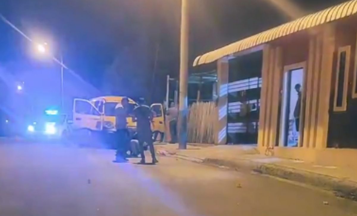Dos personas resultaron heridas durante un atentado a balas en el cantón Jaramijó, provincia de Manabí. (Captura de pantalla TikTok)