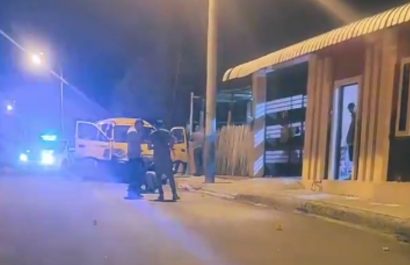 Dos personas resultaron heridas durante un atentado a balas en el cantón Jaramijó, provincia de Manabí. (Captura de pantalla TikTok)