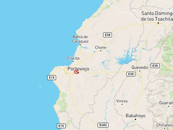 Dos sismos de magnitudes 4,2 y 4,0 en la escala de Richter remecieron la provincia de Manabí y áreas cercanas este martes 20 de mayo