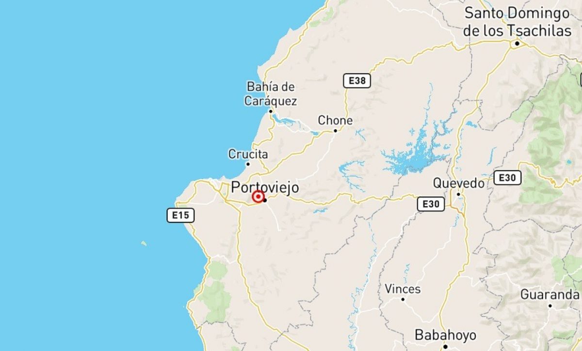Dos sismos de magnitudes 4,2 y 4,0 en la escala de Richter remecieron la provincia de Manabí y áreas cercanas este martes 20 de mayo