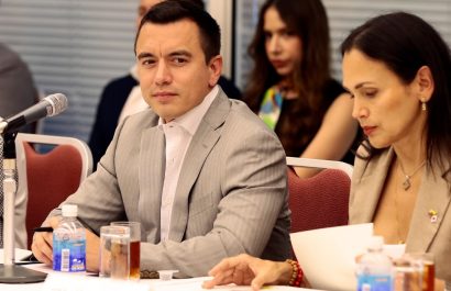 Ecuador y Japón fortalecerán sus relaciones bilaterales de comercio, inversión, industria y tecnología con firma de memorando de cooperación. (Presidencia de Ecuador)