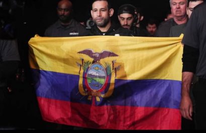 Ecuatoriano Carlos Vera anuncia baja en UFC Fight Night por lesión