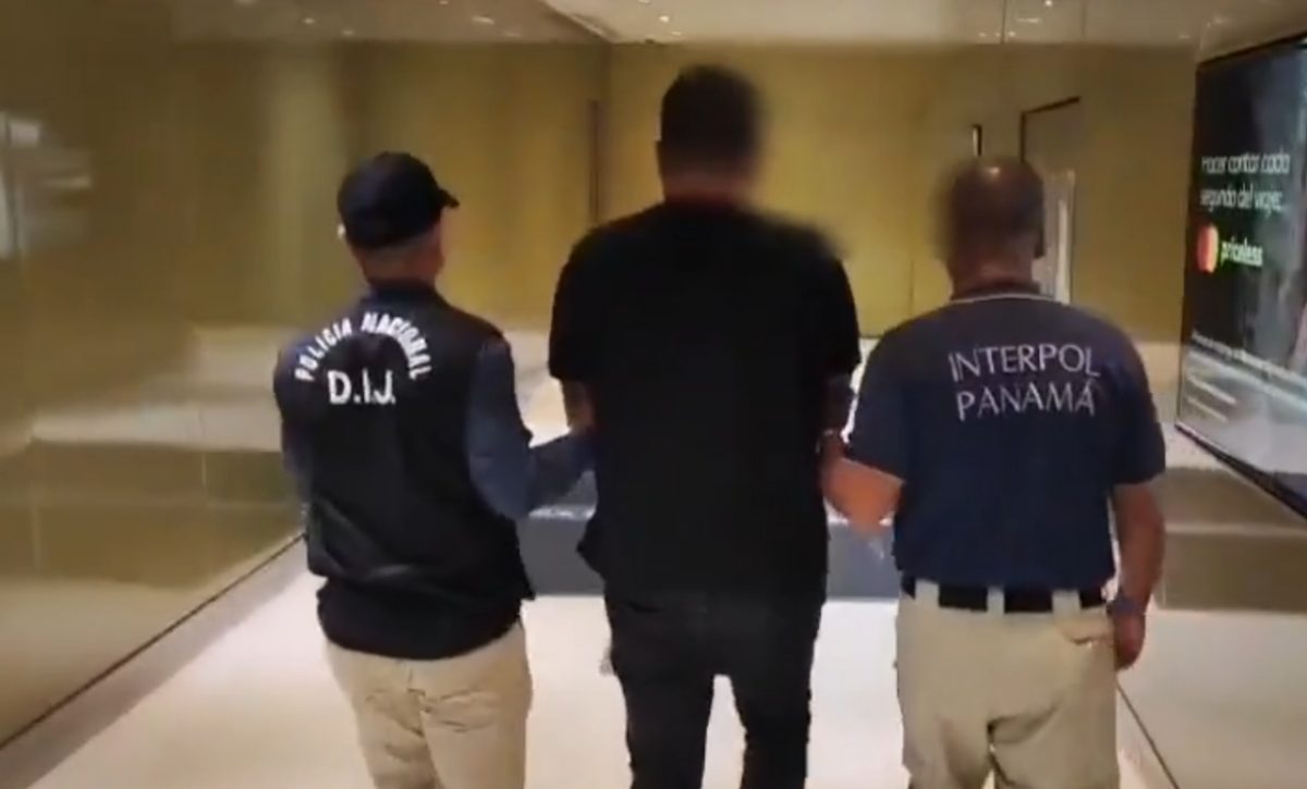 Ecuatoriano que robó 100 millones de dólares en joyas en California, Estados Unidos, fue detenido por la Interpol en Panamá. (Policía de Panamá).