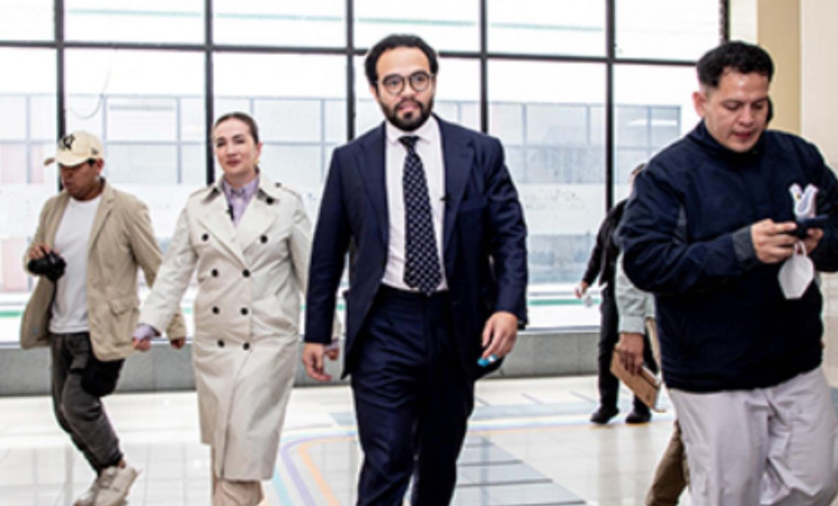 Edgar Lama, presidente del Consejo Directivo del IESS, recorrió el Hospital General Riobamba y el dispensario Penipe. (IESS)