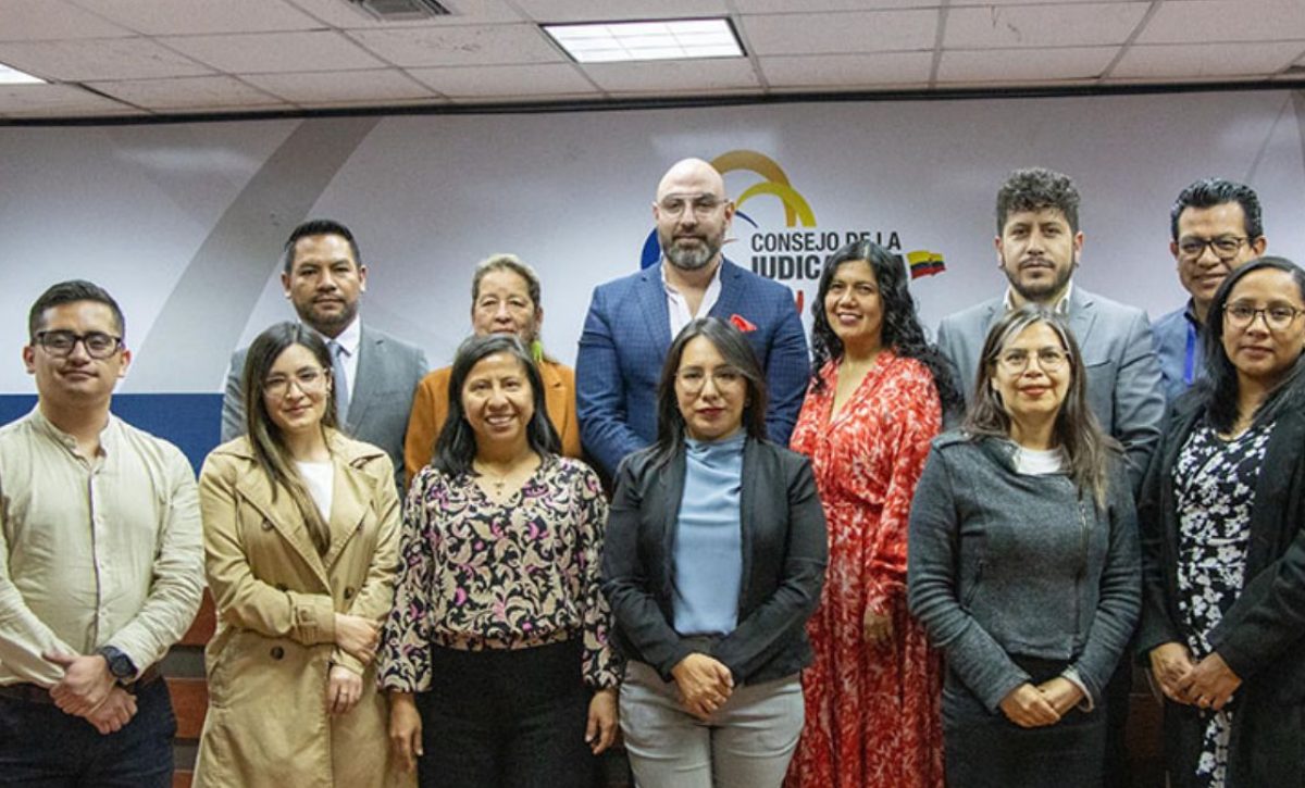 El Consejo de la Judicatura recibe una certificación de calidad estadística por parte del INEC. (INEC)