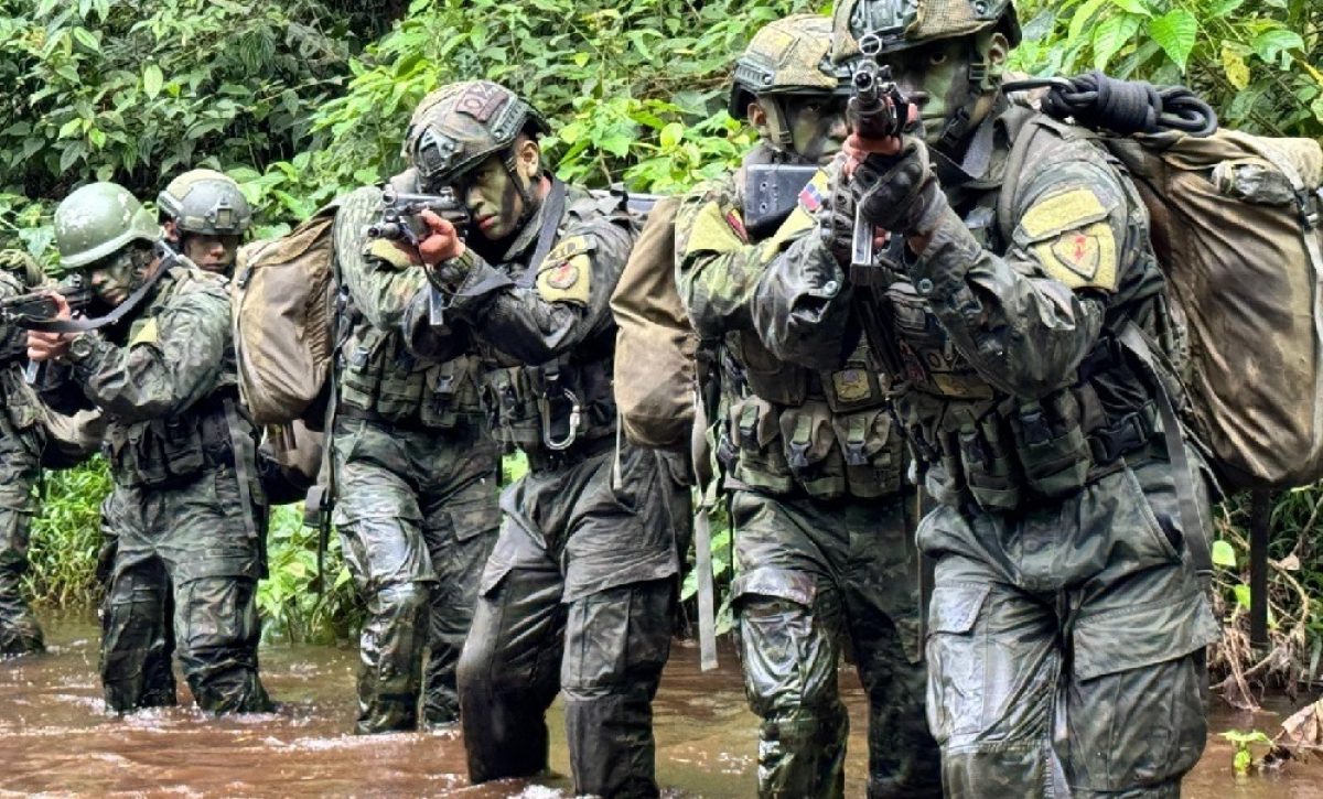 El Ejército ecuatoriano desplegó cerca de 1.500 soldados en la frontera entre las provincias de Orellana y Sucumbíos.