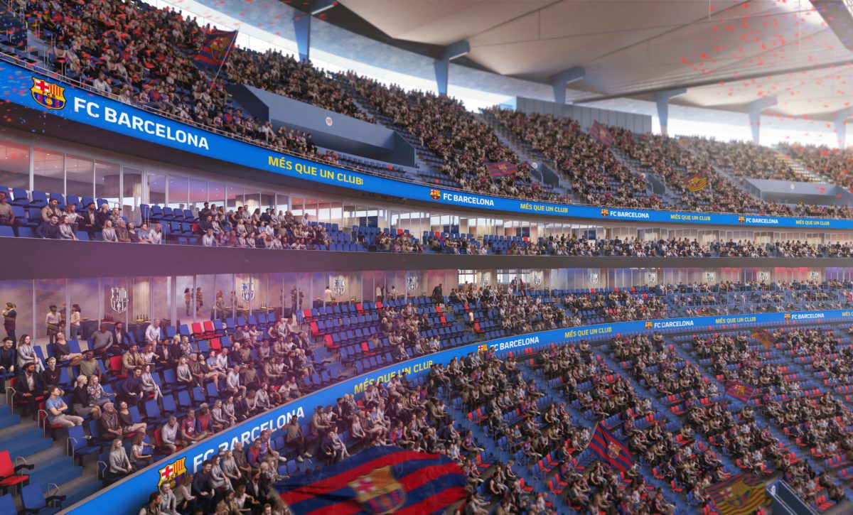 El FC Barcelona ha vendido 3.700 asientos VIP del renovado Spotify Camp Nou por 379 millones de dólares