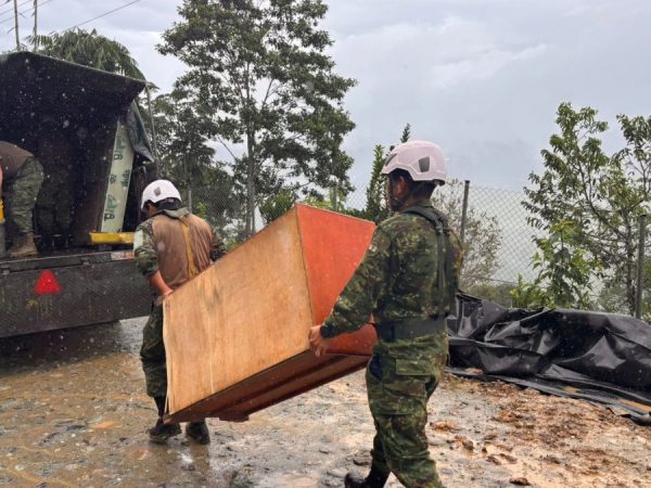 El Gobierno anuncia medidas de emergencia ante las afectaciones provocadas por el temporal lluvioso en la Amazonía. (Fuerzas Armadas).