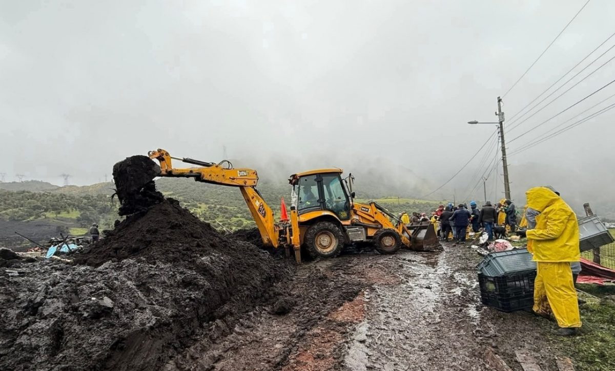 El Gobierno declara estado de emergencia regional en Zamora Chinchipe y Napo por intensas lluvias. (GAD Quijos).
