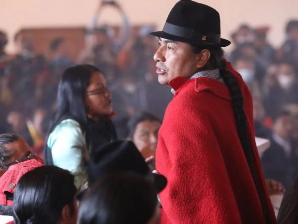 El Movimiento Indígena y Campesino de Cotopaxi (MICC) denunció un presunto intento de asesinato contra Leonidas Iza, expresidente de la Conaie