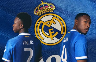El Real Madrid opta por los colores azul y blanco para su tercera equipación de la temporada 2025/26