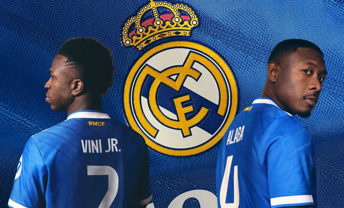 El Real Madrid opta por los colores azul y blanco para su tercera equipación de la temporada 2025/26
