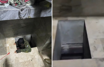 El búnker subterráneo donde se escondía 'Fito' para evadir su captura