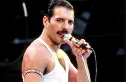 El cantante británico Freddie Mercury.