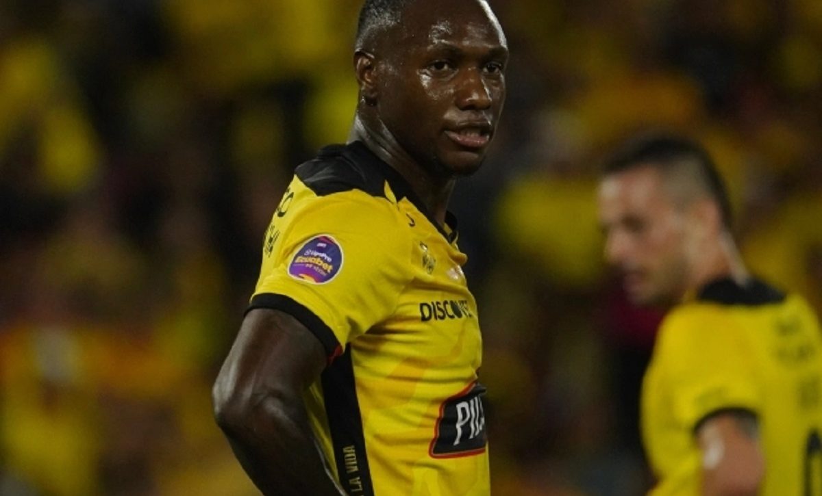 El defensa ecuatoriano Aníbal Chalá de Barcelona SC.