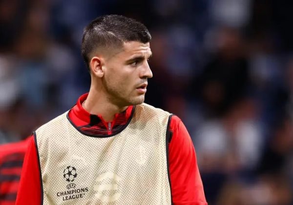 El delantero español Álvaro Morata, en su etapa en el AC Milan. FOTO: Archivo Europa Press.
