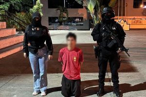 El detenido fue puesto a órdenes de las autoridades judiciales.