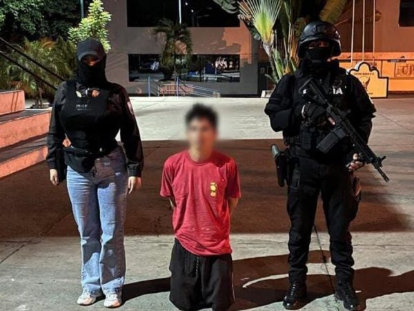 El detenido fue puesto a órdenes de las autoridades judiciales.