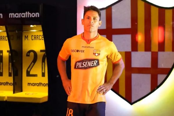 El exjugador de Barcelona SC, Matías Oyola.