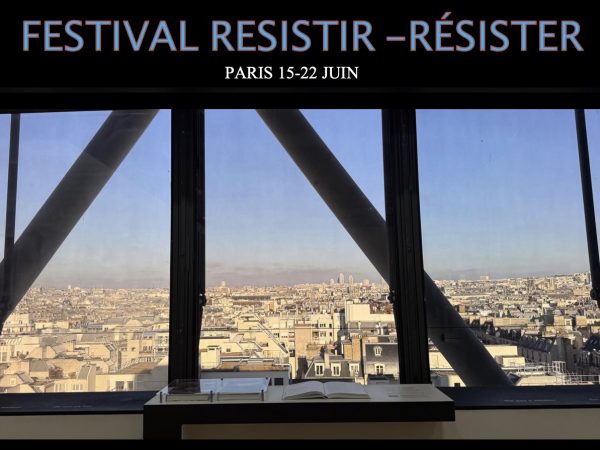 El festival Resistir-Résister cuenta con el apoyo de la Embajada de Ecuador en Francia