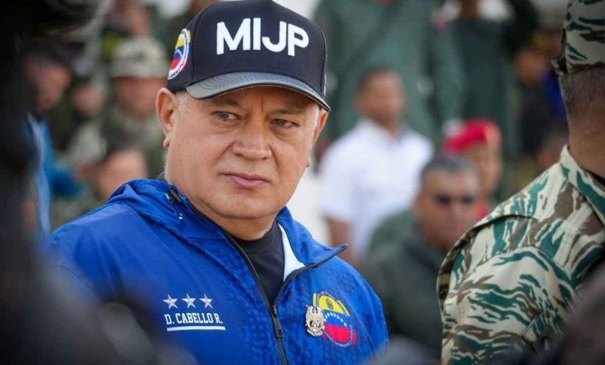 El ministro del Interior de Venezuela, Diosdado Cabello, acusó al gobierno colombiano de Gustavo Petro,