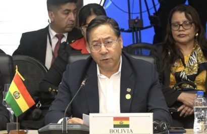 Foto/Europa Press:
El presidente de Bolivia, Luis Arce.