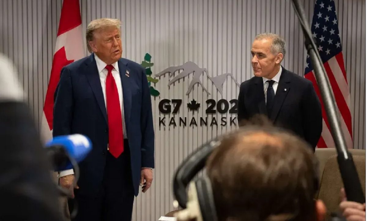 El presidente de Estados Unidos, Donald Trump, cumpliendo una actividad de su agenda. FOTO: Europa Press.