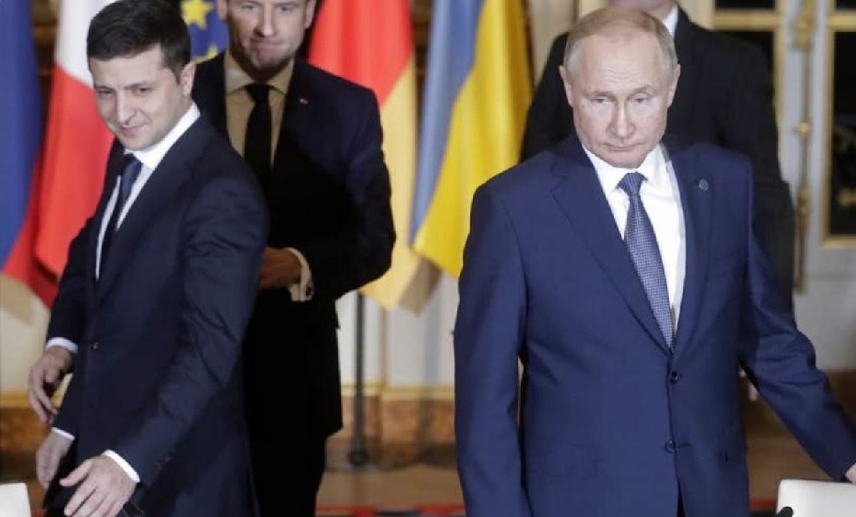 El presidente ucraniano, Volodimir Zelenski, anunció su disposición a reunirse personalmente con su homólogo ruso, Vladimir Putin.