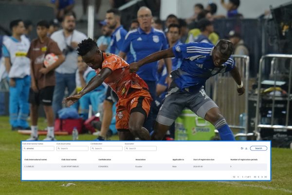Emelec amaneció sin la sanción por el reclamo del empresario de jugadores José Chamorro