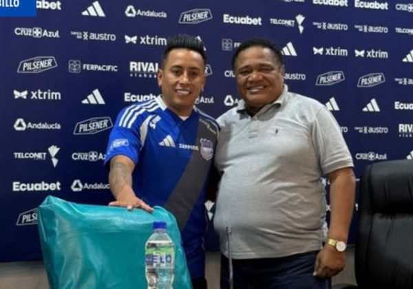 Emelec oficializa el fichaje de Christian Cueva y le otorga la camiseta ‘10’.