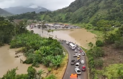 Emergencia en Cumbaratza :Lluvias intensas y minería ilegal agravan inundaciones en Zamora Chinchipe