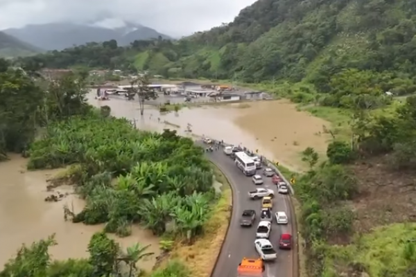 Emergencia en Cumbaratza :Lluvias intensas y minería ilegal agravan inundaciones en Zamora Chinchipe