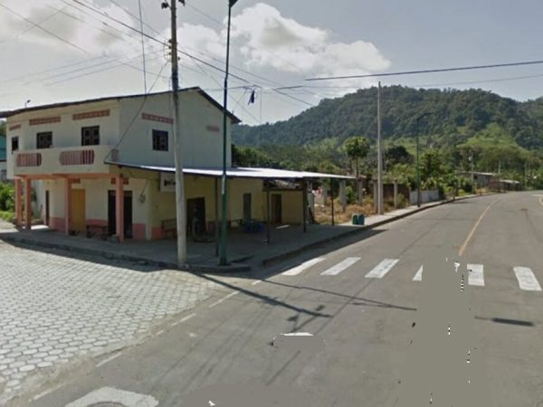 En una zona transitada de la parroquia Noboa se dio el crimen de Luis Alaña.