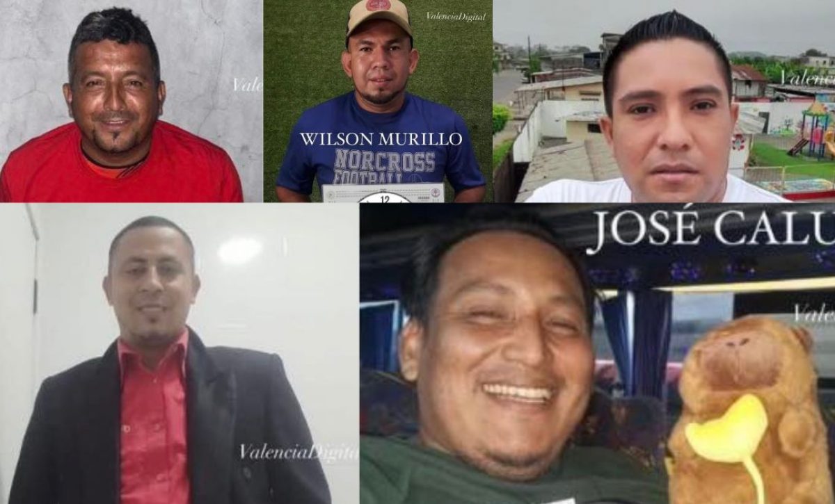 Esto dice la Policía sobre los cinco dirigentes sindicales de Valencia, Los Ríos, que están desaparecidos. (Redes sociales)