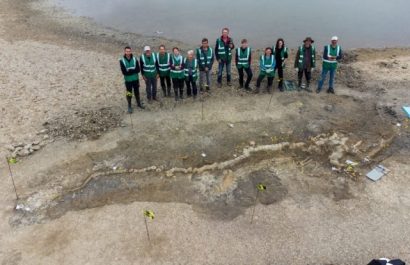 Hallado el fósil de un dragón marino de 10 metros en una laguna inglesa