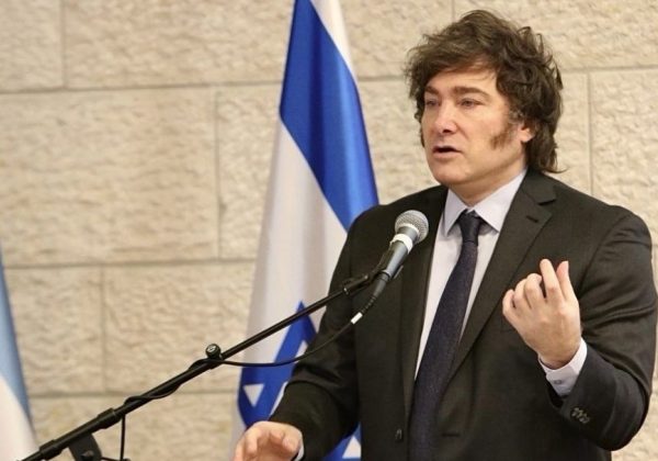 El presidente de Argentina, Javier Milei durante una conferencia. FOTO: Europa Press.