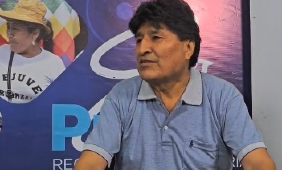 Evo Morales, expresidente de Bolivia asegura que es un perseguido. La fiscalía lo acusa de fomentar el terrorismo.