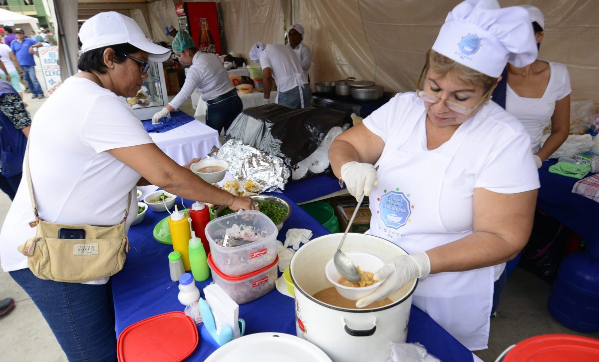 El festival del ceviche de pinchagua en parroquia Riochico se realiza desde el 2016.