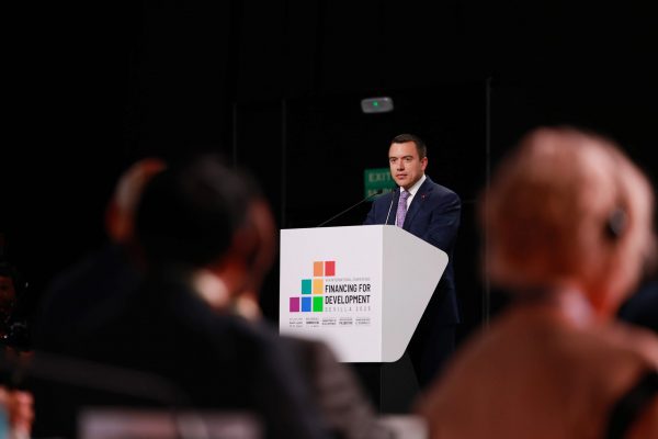 FFD4 Daniel Noboa propone mecanismo multilateral para el reperfilamiento de la deuda soberana