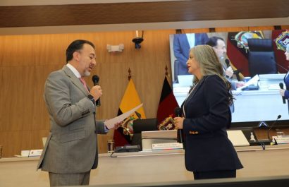 Fernanda Racines fue reelecta como vicealcaldesa de Quito con amplio apoyo