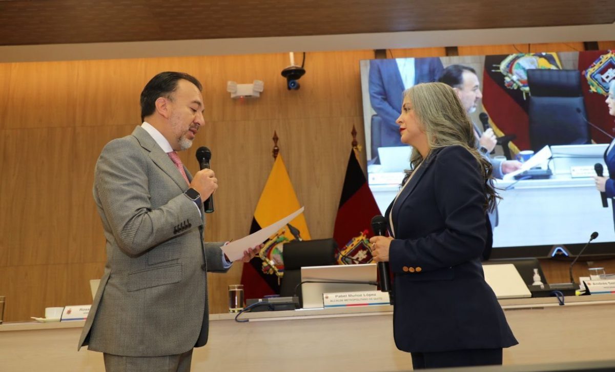 Fernanda Racines fue reelecta como vicealcaldesa de Quito con amplio apoyo