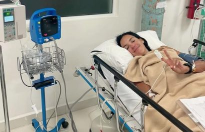La atleta y excomunicadora María Teresa Guerrero inició su tratamiento oncológico.